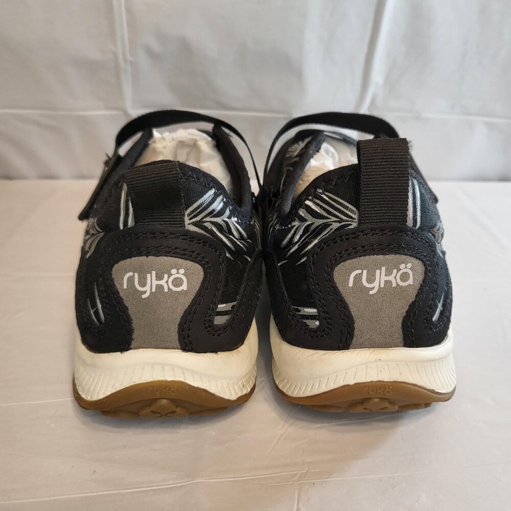 Ryka Kailee Slip On Adjustable Shoe Woman Size 8 Black Palm - Picture 4 of 8